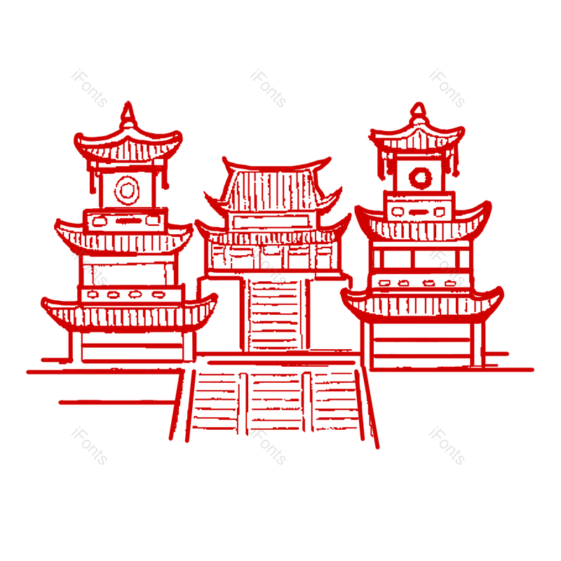 剪纸图片,红色元素,PNG,免抠素材